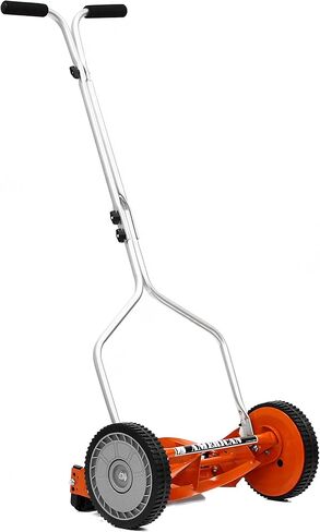 American Lawn Mower Company 1204-14 جزازة العشب ببكرة دفع 14 بوصة، باللون الأحمر in Kuwait