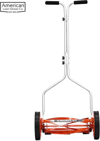 American Lawn Mower Company 1204-14 جزازة العشب ببكرة دفع 14 بوصة، باللون الأحمر in Kuwait