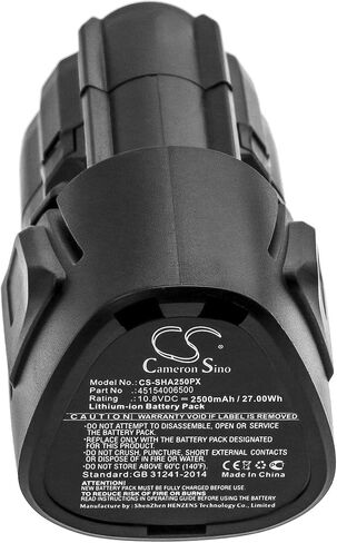 بطارية JIAJIESHI 2500 مللي أمبير / 27.00 وات في الساعة، بطارية بديلة مناسبة لـ Stihl HSA 25، HSA 25 Cordless Shrub، HSA 25 Grass Shears 45154006500 in Kuwait