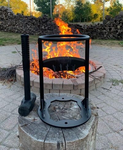 جهاز تقسيم Kindling Blue Home XL - مزود بمطرقة ثقيلة بوزن 5.5 رطل - سهولة الحمل - جهاز تقسيم السجل اليدوي (جهاز تقسيم Kindling الأصلي) in Kuwait