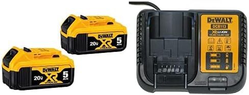 بطارية ديوالت 20 فولت ماكس XR، 5 أمبير، عبوتان (DCB205-2) in Saudi Arabia