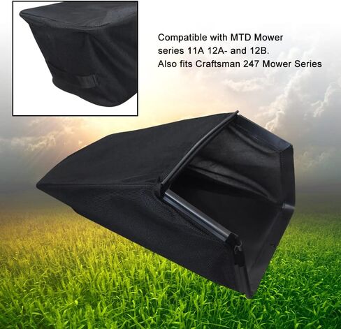 MWEDP 964-04154A حقيبة عشب جزازة العشب مقاس 21 بوصة، متوافقة مع Craftsman 964-04154 M105 140cc - (بدون إطار لالتقاط العشب) in Kuwait