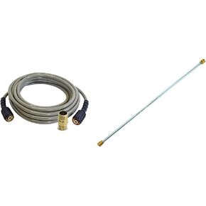 Simpson Cleaning 40225 Morflex Series 3700 PSI Pressure Washer Hose, Cold Water Use, 5/16 Inch Inner Diameter, 25 Feet, Natural