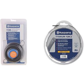 Husqvarna 537388101 Universal T35 Tap Advance Straight Shaft String Trimmer Head Prewound With .095-Inch Line Blue/Black in Saudi Arabia