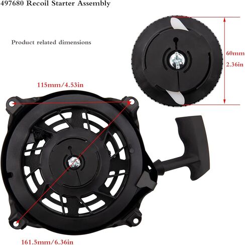 497680 مجموعة بادئ الإرتداد | 497680 بادئ الترجيع | الترجيع بادئ الارتداد متوافق مع بريجز وستراتون 497680 6.75 موتور أوريغون 31-068 والروتاري 12368 in Kuwait