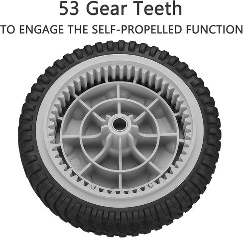 119-0311 Front Wheels for Toro 22" Recycler Mower, 137-4832 Drive Wheels Compatible with Toro 20330 20331 20339 20371 Self Propelled Mower FWD 22", 2 Pack, White in Kuwait