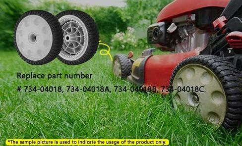 119-0311 Front Wheels for Toro 22" Recycler Mower, 137-4832 Drive Wheels Compatible with Toro 20330 20331 20339 20371 Self Propelled Mower FWD 22", 2 Pack, White in Kuwait