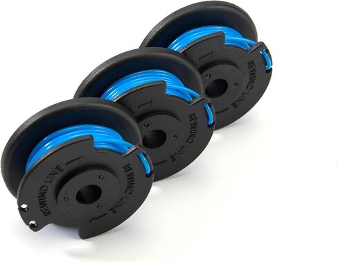 Ryobi One+ AC14RL3A .065 Line and Spool Replacement for Ryobi 18v, 24v, and 40v Cordless Trimmers (3 Pack) in Saudi Arabia
