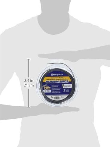 Husqvarna 537388101 Universal T35 Tap Advance Straight Shaft String Head رأس ملفوف مسبقًا مع خط 0.095 بوصة أزرق/أسود in Kuwait