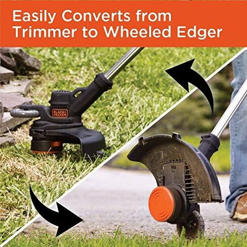 BLACK+DECKER 20V MAX String Trimmer, 2-Speed, 12-Inch, Cordless (LST522) in Saudi Arabia