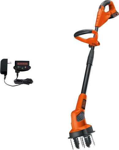 BLACK+DECKER 20V Cordless Garden Cultivator/Tiller with Extra Lithium Battery 2.0 Amp Hour (LGC120 & LBXR2020-OPE) in Saudi Arabia