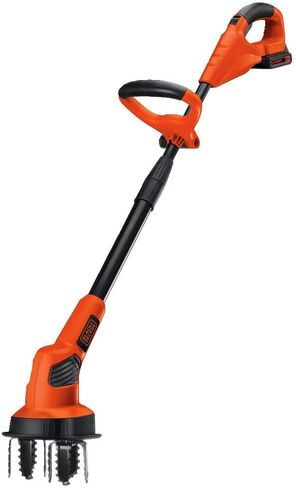 BLACK+DECKER 20V Cordless Garden Cultivator/Tiller with Extra Lithium Battery 2.0 Amp Hour (LGC120 & LBXR2020-OPE) in Saudi Arabia