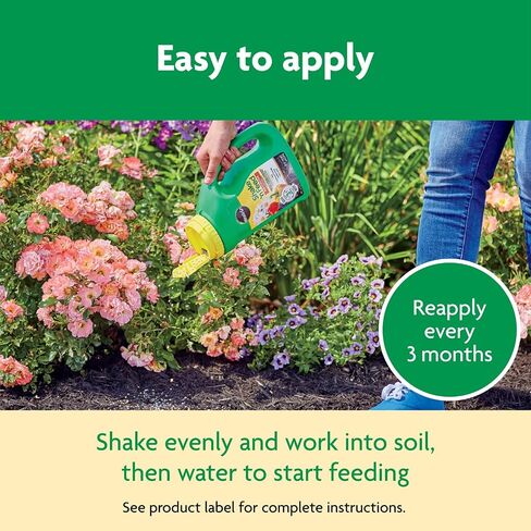Miracle-Gro Shake 'N Feed، أغذية نباتية لجميع الأغراض، سماد نباتي، 4.5 رطل. in Saudi Arabia