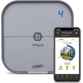 جهاز التحكم بالرش الداخلي الذكي Orbit B-hyve ذو 4 مناطق