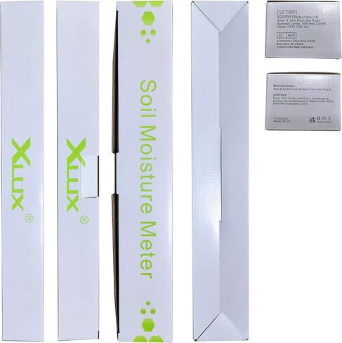 جهاز قياس رطوبة التربة XLUX، مراقب مياه النبات، مستشعر رطوبة التربة للبستنة، الزراعة، النباتات الداخلية والخارجية، لا يتطلب بطاريات in Saudi Arabia