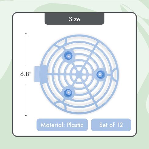 Homarden Melon Cradle - Pumpkin Support, Watermelon Holder Stand Trellis, Squash or Pumpkin Cradles, Plant & Garden Vegetable Supports for Cantaloupe, Honeydew, Pumpkins (Set of 12) in Kuwait