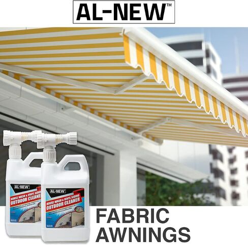 AL-NEW OUTDOOR CLEANER | Versatile Outdoor Cleaner for Deck Boxes, Plastic Outdoor Furniture, & More | Pack of 2 (32 oz.) in Kuwait
