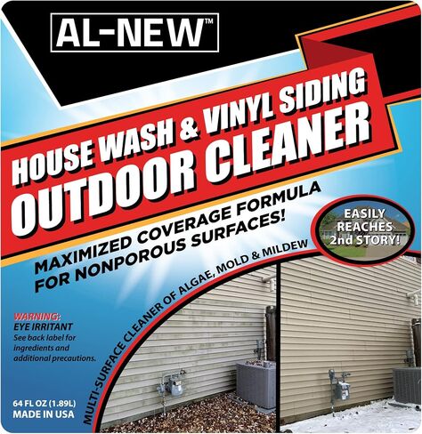 AL-NEW OUTDOOR CLEANER | Versatile Outdoor Cleaner for Deck Boxes, Plastic Outdoor Furniture, & More | Pack of 2 (32 oz.) in Kuwait