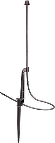 Rain Bird MBF4PKS فقاعة صغيرة للري بالتنقيط على الوتد، نمط دائرة كاملة 360 درجة، مسافة رش 0 - 3 بوصات، 4 عبوات باللون الأسود in Kuwait