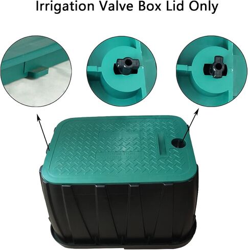 Valve Box Cover Lid 10-inch Sprinkler Valve Round Box Lid Replacement Circular for Automatic Irrigation System in Saudi Arabia