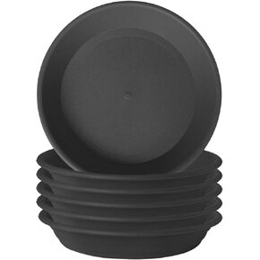Plastic Plant Saucer 5.8" (4.5" at Base), 6 Pack Singe Size, Thick 6 8 10 12 inch Plant Water Catcher Tray for Indoors Potted Plant Drainage Drip Dish Planter Bottom Flower Pot Plate Outdoor in Saudi Arabia