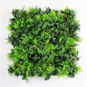 Artificial Hedges Panels, Topiary Fence Screening, Faux Greenery Grass Backdrop, Outdoor Privacy Wall Garden Fence Decoration, Pack of 6pcs 20"x20" in Saudi Arabia