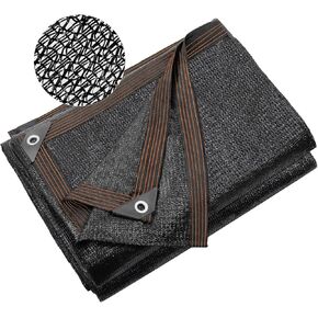 40% Shade Cloth Greenhouse Shade Cover with Grommets - Mesh Tarp for Pergola, Patio Plants, Chicken Coop, Garden, Outdoor, Backyard (6.5Ft x 13Ft)