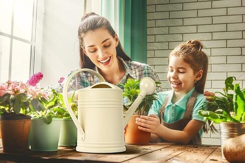 Watering Cans for House Plants, Small, Indoor/Outdoor Plants Garden Flower (1/2 Gallon, Black) in Saudi Arabia