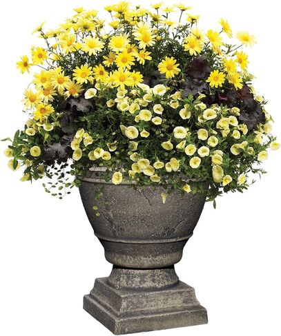 Classic Home and Garden Spartan Urn, Cast Iron, 14.75" Height X 12" Diameter in Kuwait