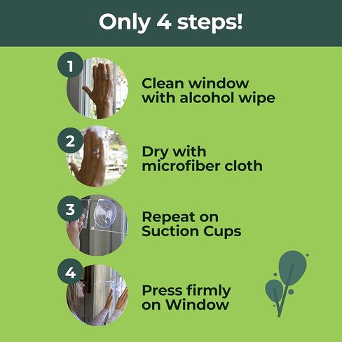 رف نافذة على شكل كأس شفط للنباتات في حديقة النافذة - قم بإنشاء حديقة داخلية، واحتفظ بأواني الزرع الخاصة بك، وبادئ البذور، والتماثيل على نافذتك. تنمو الأعشاب، ميكروغرين، العصارة، أنيق (2 حزمة) in Kuwait