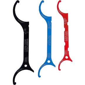 غاردنر بيندر مجموعة مفتاح عدة قفل من ال ان دبليو-كيت، ½ و¾ انش، فك / مشدود، هيكل ستيل يناسب قفل يو ال، 2 عبوة. حزمة، اسود in Kuwait