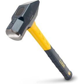 Estwing - MRF4OBS Sure Strike Blacksmith's Hammer - 40 oz Metalworking Tool with Fiberglass Handle & No-Slip Cushion Grip - MRF40BS Blue