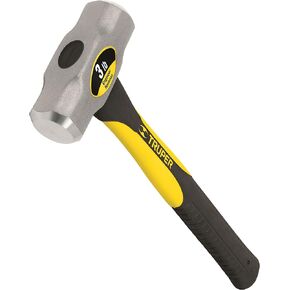 Truper 30926 3-Pound Engineer Hammer, Fiberglass Handle, 16-Inch