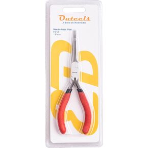 Long Nose Pliers 8 inch - Precision Needle Nose Pliers with Wire Cutters - Pack 1 in Saudi Arabia