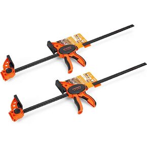 Jorgensen 24" One Hand Clamp/Spreader - 2-pack, Medium Duty, E-Z Hold Bar Clamps Set in Kuwait