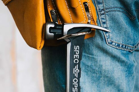 سبيك اوبس مجموعة ادوات مطرقة - مطرقة مسامير 20 اونصة، مطرقة تأطير 22 اونصة مع مخلب مزق وغطاء مطرقة ناعم - SPEC-M20SF-M22CF-S - رأس أخف بنسبة 25% وقبضة MOA ماصة للصدمات - 3% تم التبرع بها للمحاربين in Kuwait