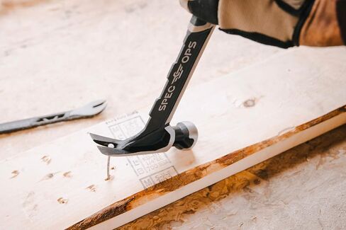 سبيك اوبس مجموعة ادوات مطرقة - مطرقة مسامير 20 اونصة، مطرقة تأطير 22 اونصة مع مخلب مزق وغطاء مطرقة ناعم - SPEC-M20SF-M22CF-S - رأس أخف بنسبة 25% وقبضة MOA ماصة للصدمات - 3% تم التبرع بها للمحاربين in Kuwait