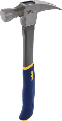 IRWIN Hammer, Fiberglass, General Purpose, Claw, 16 oz. (1954889) in Saudi Arabia