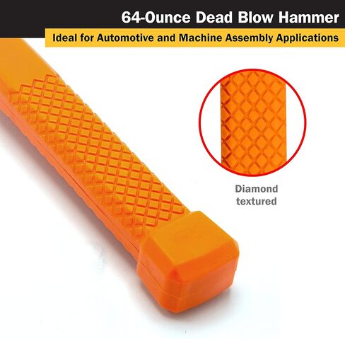 Titan 63143 3-Piece Dead Blow Hammer Set | Includes 16oz, 32oz, 48oz in Kuwait