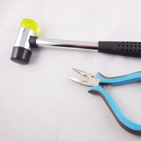 1" [25mm] Interchangable Head Soft Face Hammer and Pliers Kit for Upholstery Nails SFHKIT in Saudi Arabia