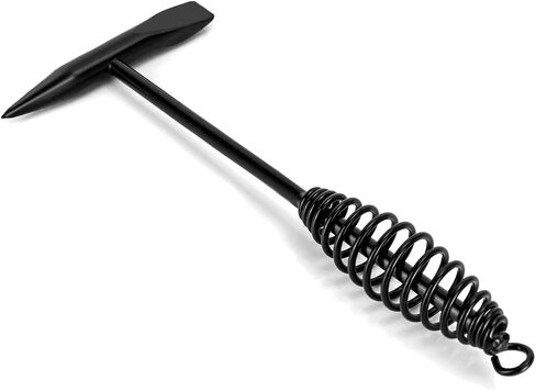 QWORK Welding Chipping Hammer, 2 Packs 10.5" Two-head Hammer with Coil Spring Handle Welding Cleansing and Crushed Ice in Saudi Arabia