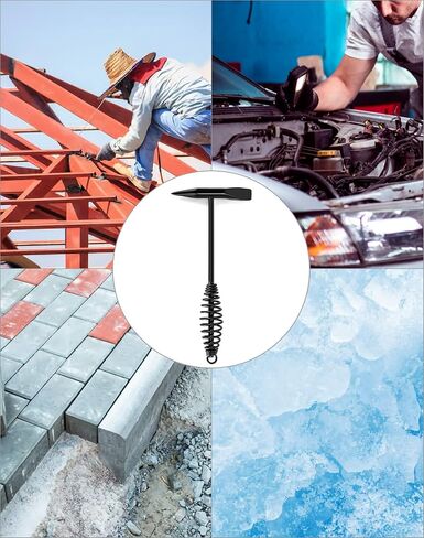 QWORK Welding Chipping Hammer, 2 Packs 10.5" Two-head Hammer with Coil Spring Handle Welding Cleansing and Crushed Ice in Saudi Arabia