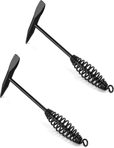 QWORK Welding Chipping Hammer, 2 Packs 10.5" Two-head Hammer with Coil Spring Handle Welding Cleansing and Crushed Ice in Saudi Arabia