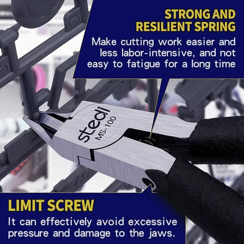 stedi Ultimate Model Nippers 5-Inch,Ultra-thin Single-edge with Protective Case, Sprue Cutter for Gundam Repairing Plastic Model and Fixing, for Gunpla Model, 2026 in Saudi Arabia