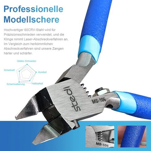 stedi Ultimate Model Nippers 5-Inch,Ultra-thin Single-edge with Protective Case, Sprue Cutter for Gundam Repairing Plastic Model and Fixing, for Gunpla Model, 2026 in Saudi Arabia