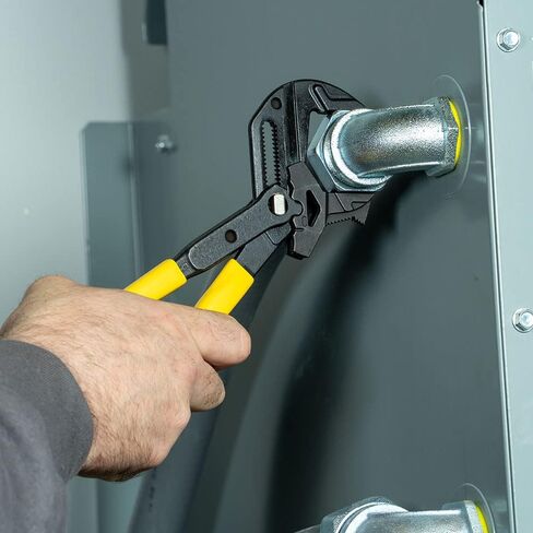 مفتاح ربط ذو طيات D53010 من كلاين تولز، كماشة مضخة قابلة للتعديل وفكوك متوازية ناعمة، رافعة عالية، 25.4 سم in Kuwait