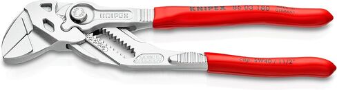 Pliers Wrench XS and KNIPEX Tools - Cobra Water Pump Pliers (8701125), 5-Inch,Red and Silver Bundle in Saudi Arabia