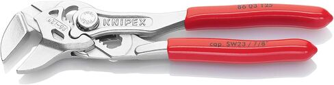 Pliers Wrench XS and KNIPEX Tools - Cobra Water Pump Pliers (8701125), 5-Inch,Red and Silver Bundle in Saudi Arabia