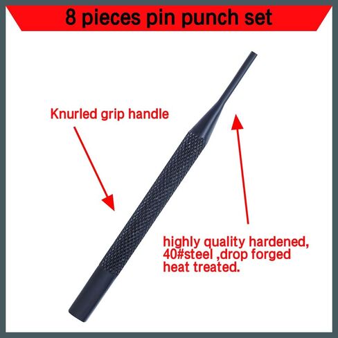 طقم خرامة دبابيس مكون من 8 قطع من هوروسدي، أداة إزالة إصلاح مع حامل للسيارات وإصلاح الساعات والمجوهرات والحرف اليدوية in Kuwait