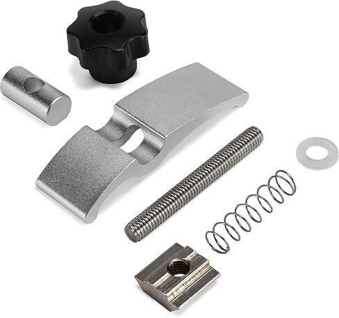 Genmitsu 2PCS T-Track Mini Hold Down Clamp Kit, CNC Router Clamp for Woodworking and Metalworking, Compatible with 3018 CNC Router Machines, 3018-PRO/ 3018-PROVer/ MX3, 2.57’’Lx 0.79’’Wx 1.97’’H in Saudi Arabia
